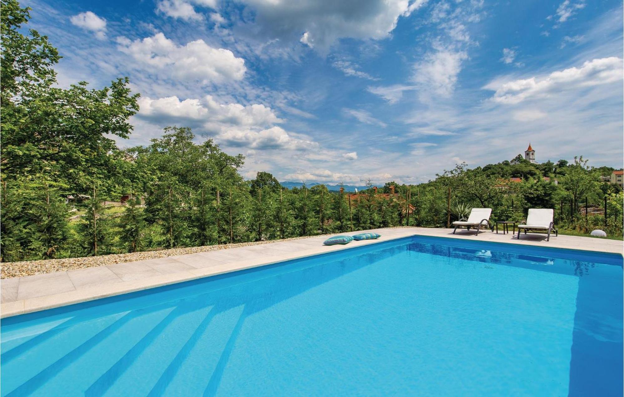 Lovely Home In Matulji With Outdoor Swimming Pool Exterior foto